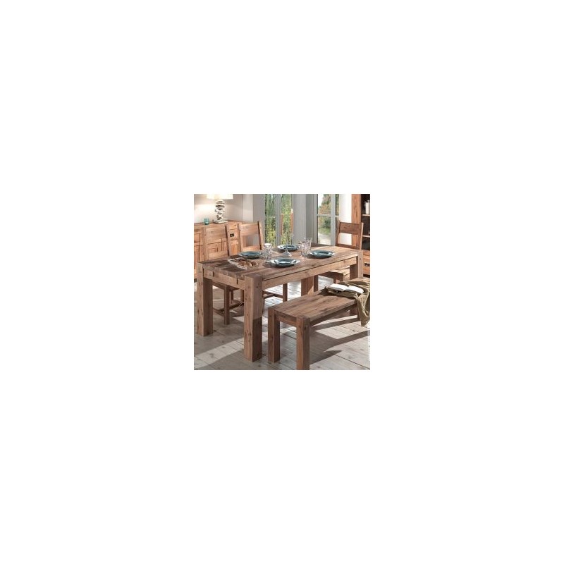 Table chêne  150cm Lodge Casita LODTA150NM