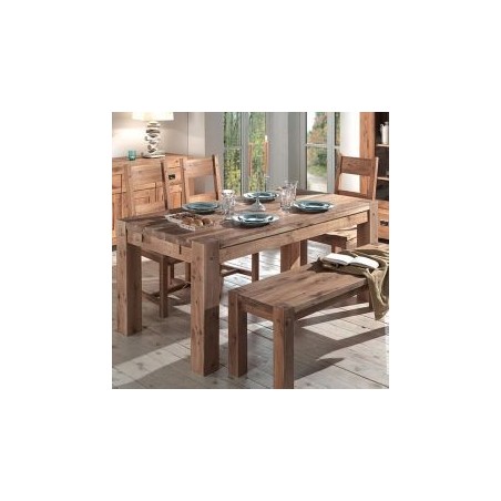Table chêne  150cm Lodge Casita LODTA150NM