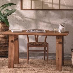 Bureau en teck massif recyclé 140cm d-bodhi ARTISAN