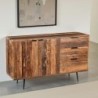 Buffet en bois recyclé industriel MELISSA 150cm