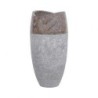 Vasque totem arrondie en marbre gris Ø40cm PGT-G GREY