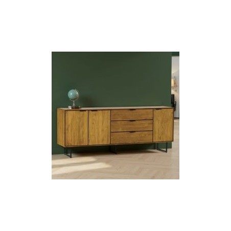Buffet teck massif recyclé 195cm BAHIA Casita BAHBAH 204