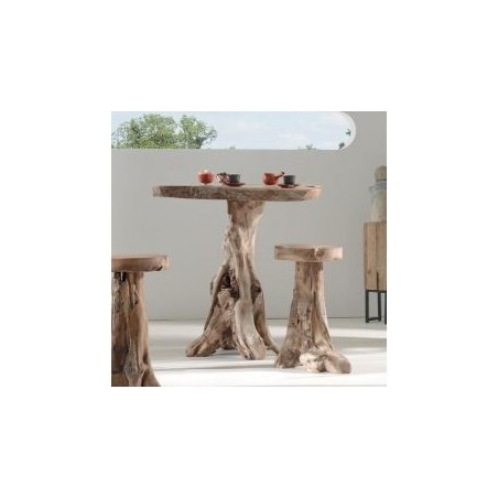 Mange-debout en racine de teck 115cm Farmer Casita FARTAHT