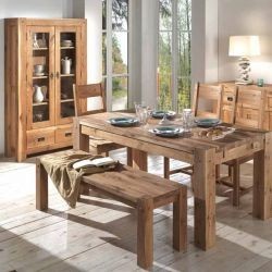 Table chêne 180cm Lodge Casita LODTA180NM