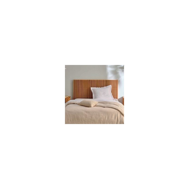 Tête de lit moderne bois de chêne couchage 140cm KAURI Casita