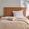 Tête de lit moderne bois de chêne couchage 140cm KAURI Casita
