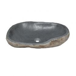 Vasque salle de bain pierre naturelle BAIN 50 à 69 cm