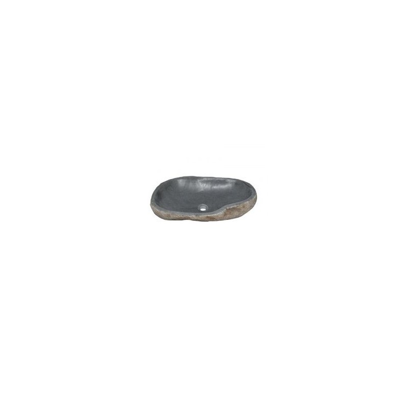 Vasque salle de bain pierre naturelle BAIN 50 à 69 cm