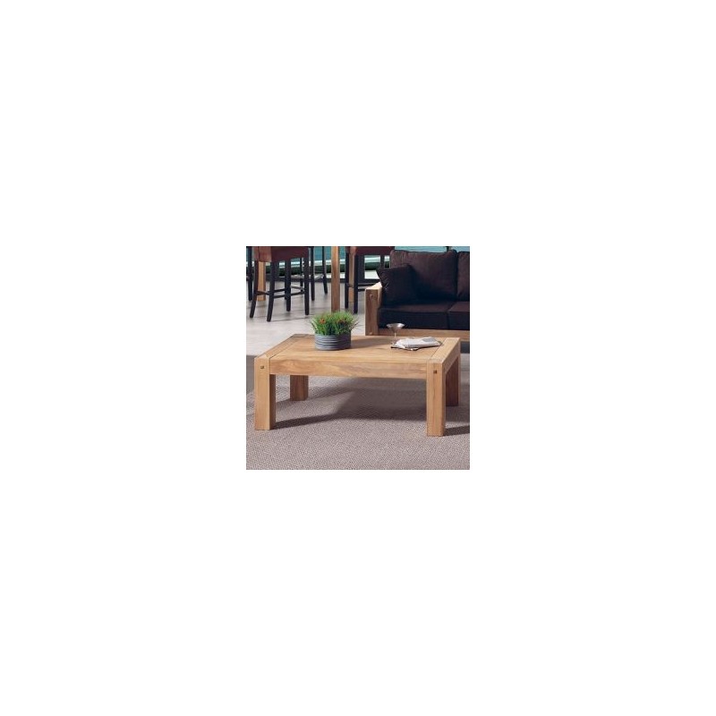 Table basse chêne rectangulaire 120cm Lodge Casita