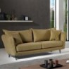 Canapé 3 places tissu vert 204cm Hasting Casita HASCA3ARAVER28