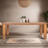 Table repas design teck massif recyclé 225cm DINO d-bodhi