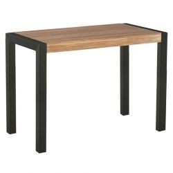 Mange-debout chêne et métal 150cm Catane Casita CATATAMD 150