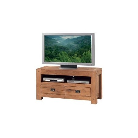 Meuble TV chêne 120cm Lodge Casita LODTV1