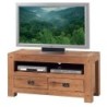 Meuble TV chêne 120cm Lodge Casita LODTV1