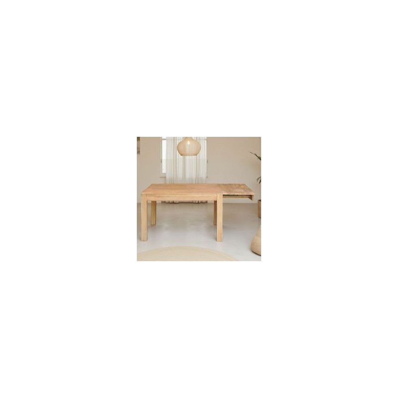 Table teck intérieur extensible 160/210cm KAYOA Casita