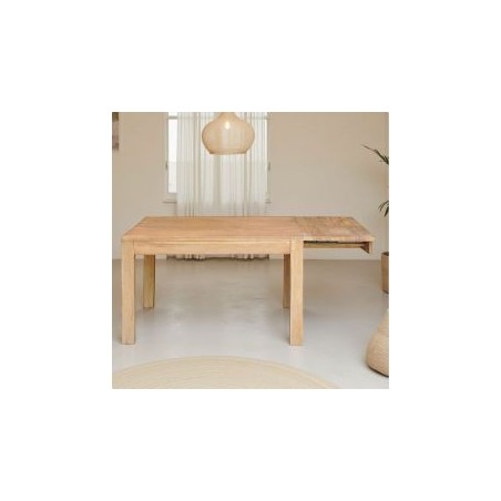 Table teck intérieur extensible 160/210cm KAYOA Casita