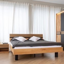 Lit bois massif 160x200cm ADAM
