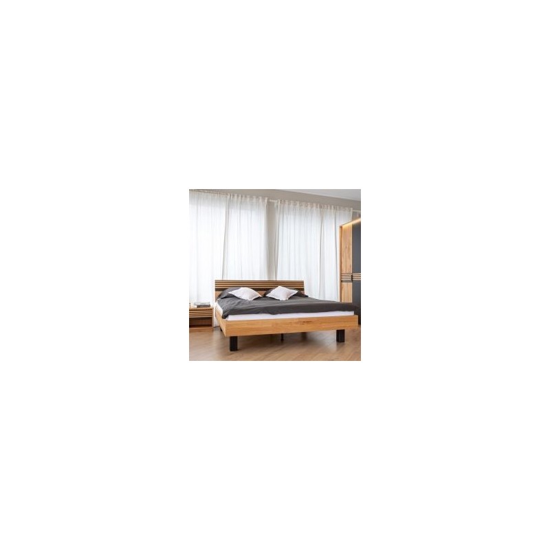 Lit bois massif 160x200cm ADAM