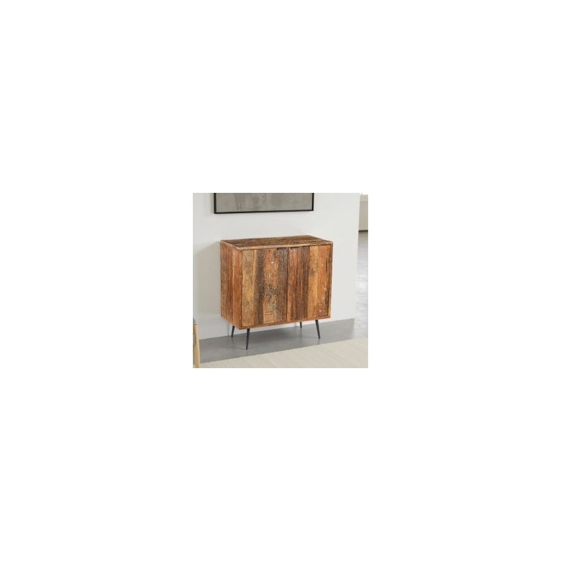 Buffet en bois recyclé industriel MELISSA 90cm