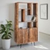 Etagère industrielle bois recyclé MELISSA 100cm