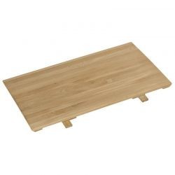 Allonge chêne massif blanchi 50cm Casita STORIA