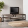 Meuble TV bois recyclé et métal dbodhi TUAREG 200cm